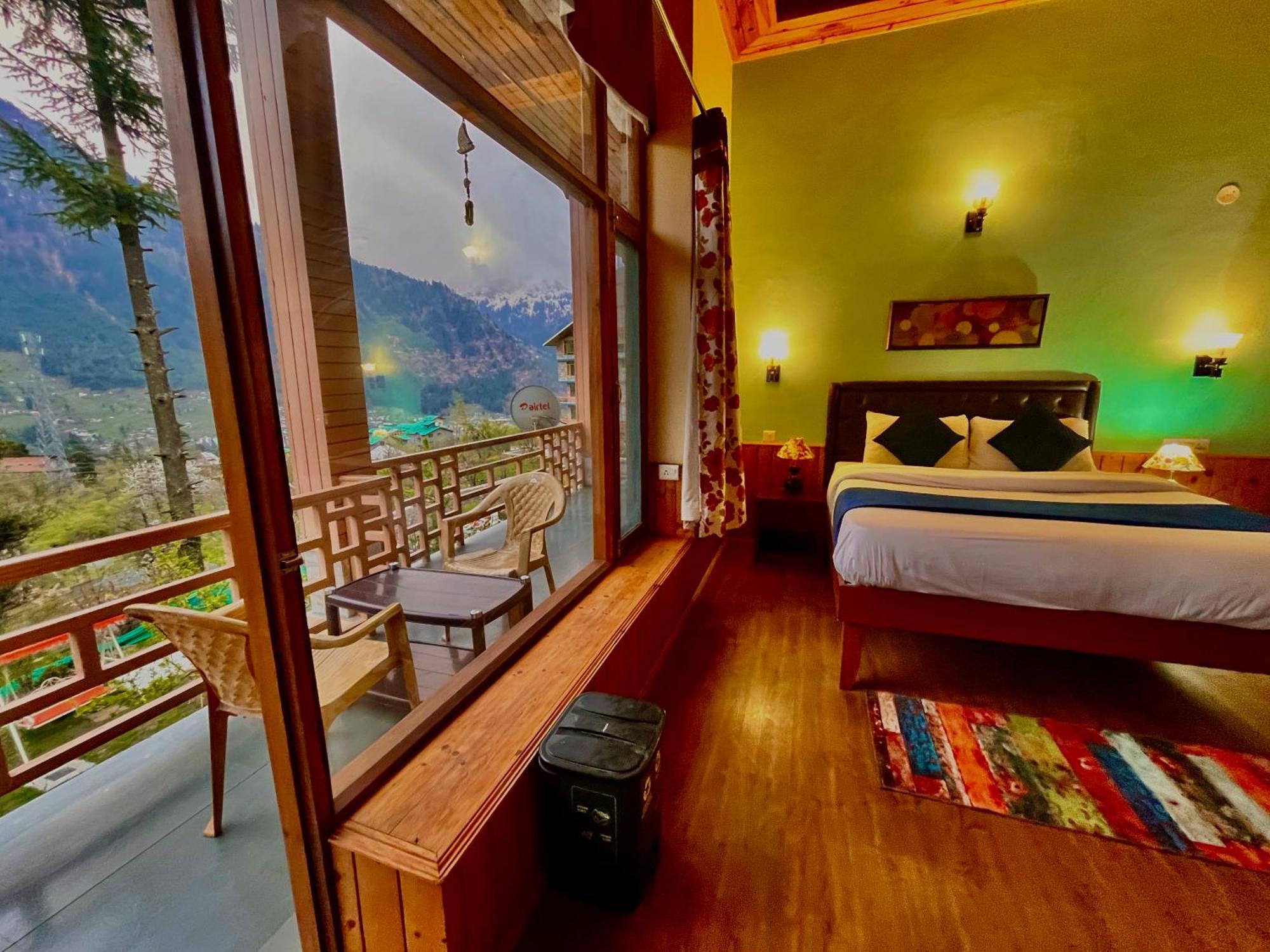 The Manu Emerald # Farmhouse # Top Selling Cottage In Manali # Peaceful Heritage Cozy Stay # Lawn With Bonfire # Most Awarded ภายนอก รูปภาพ
