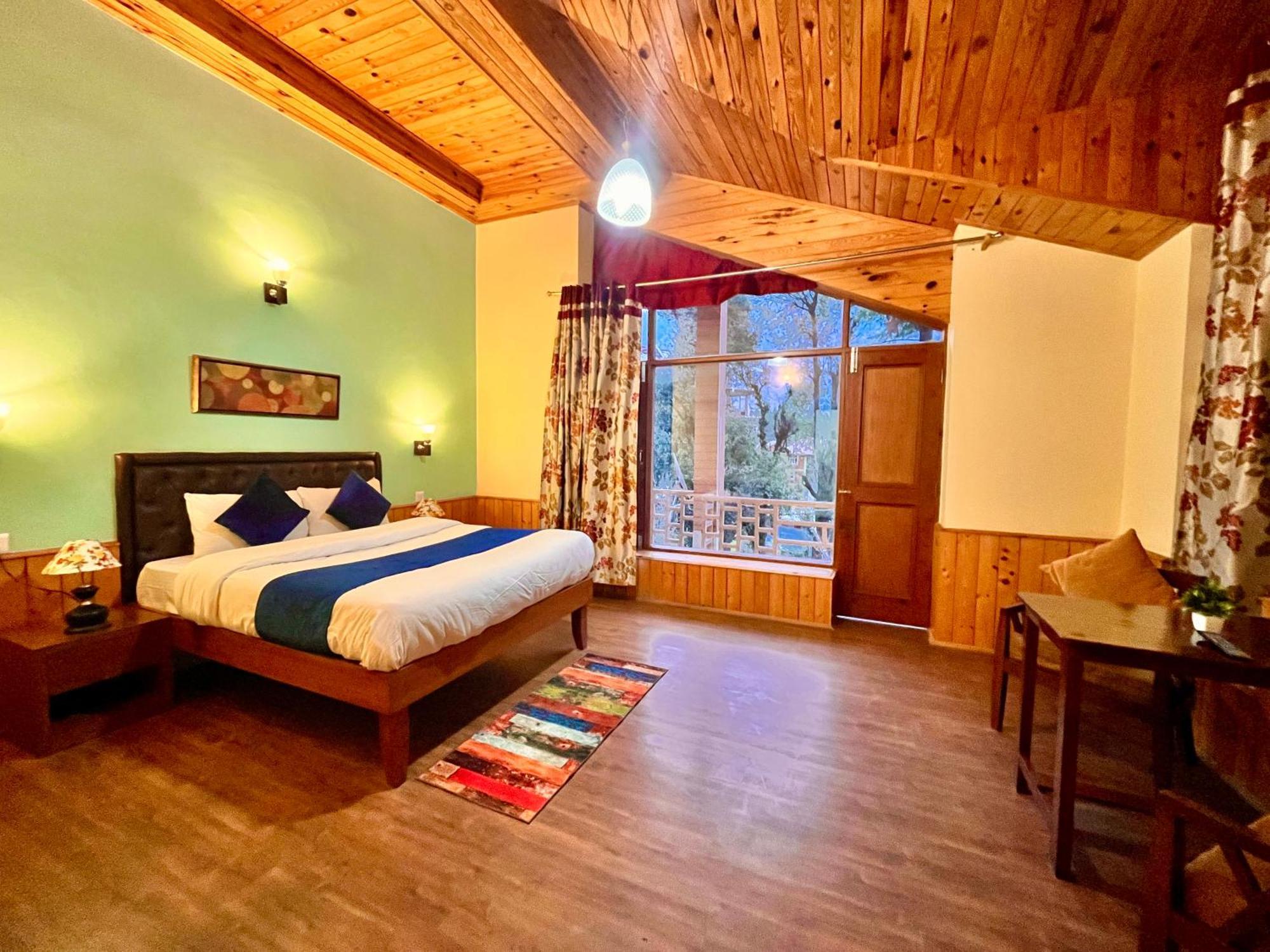 The Manu Emerald # Farmhouse # Top Selling Cottage In Manali # Peaceful Heritage Cozy Stay # Lawn With Bonfire # Most Awarded ภายนอก รูปภาพ