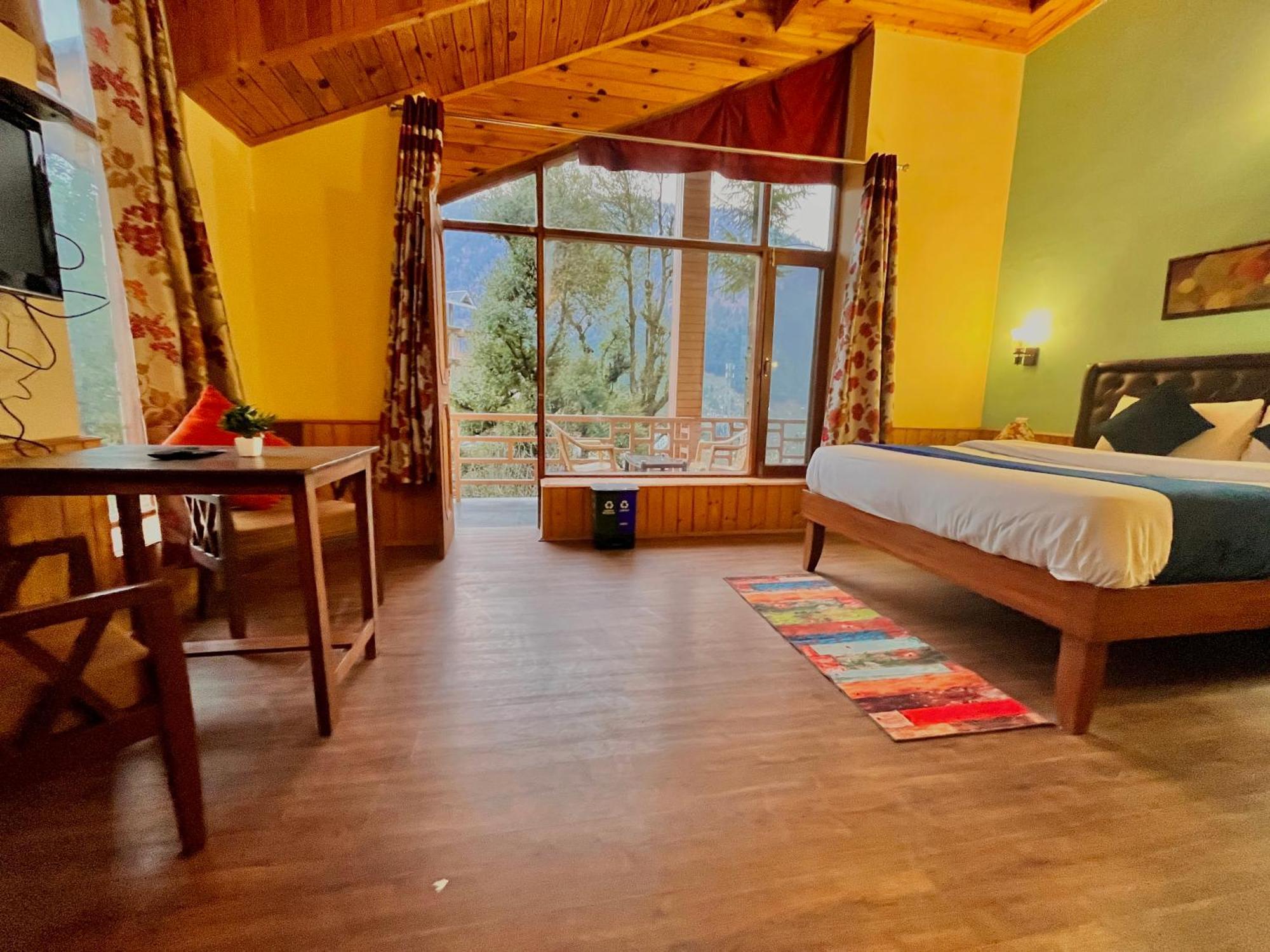 The Manu Emerald # Farmhouse # Top Selling Cottage In Manali # Peaceful Heritage Cozy Stay # Lawn With Bonfire # Most Awarded ภายนอก รูปภาพ