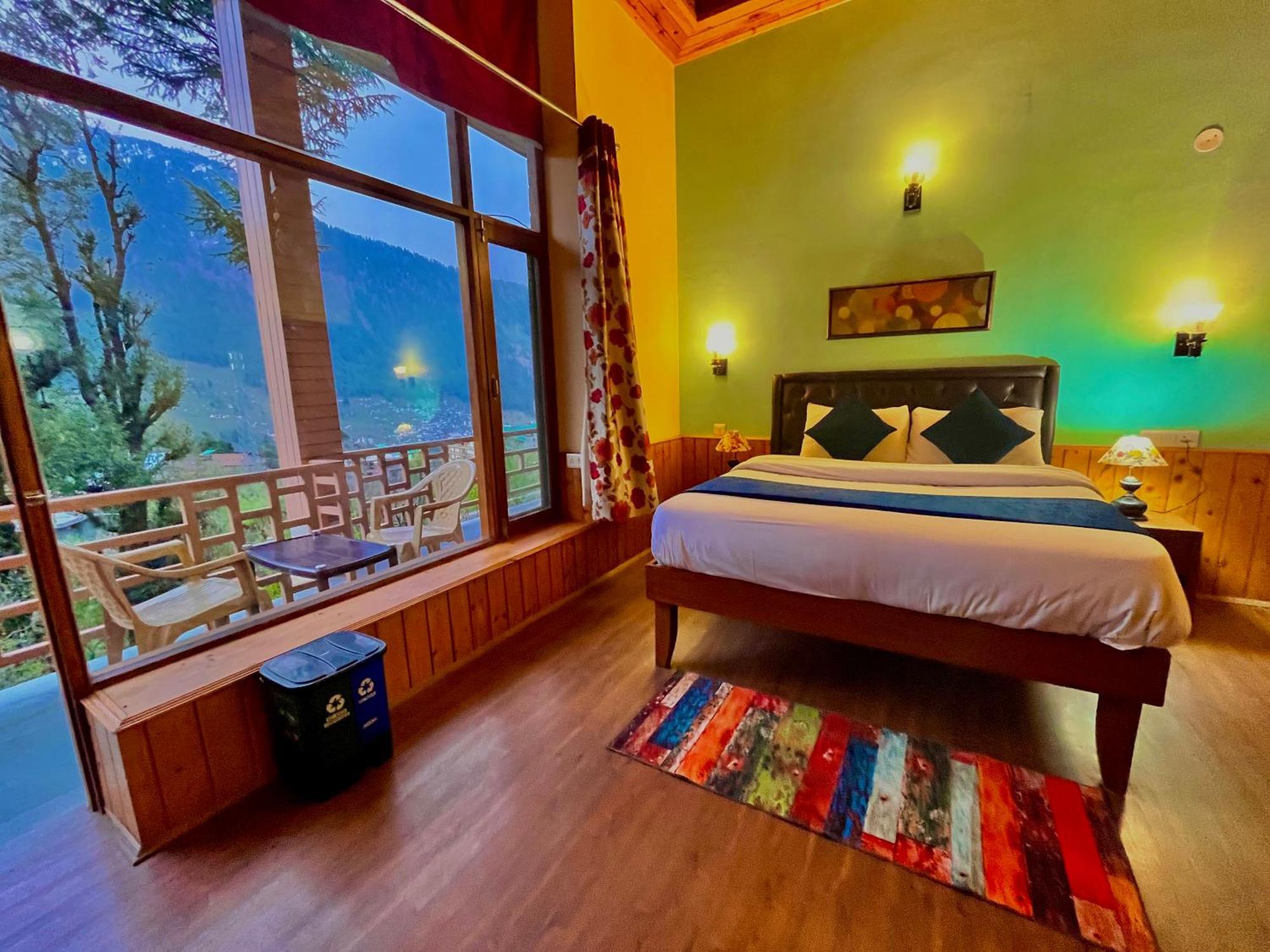 The Manu Emerald # Farmhouse # Top Selling Cottage In Manali # Peaceful Heritage Cozy Stay # Lawn With Bonfire # Most Awarded ภายนอก รูปภาพ