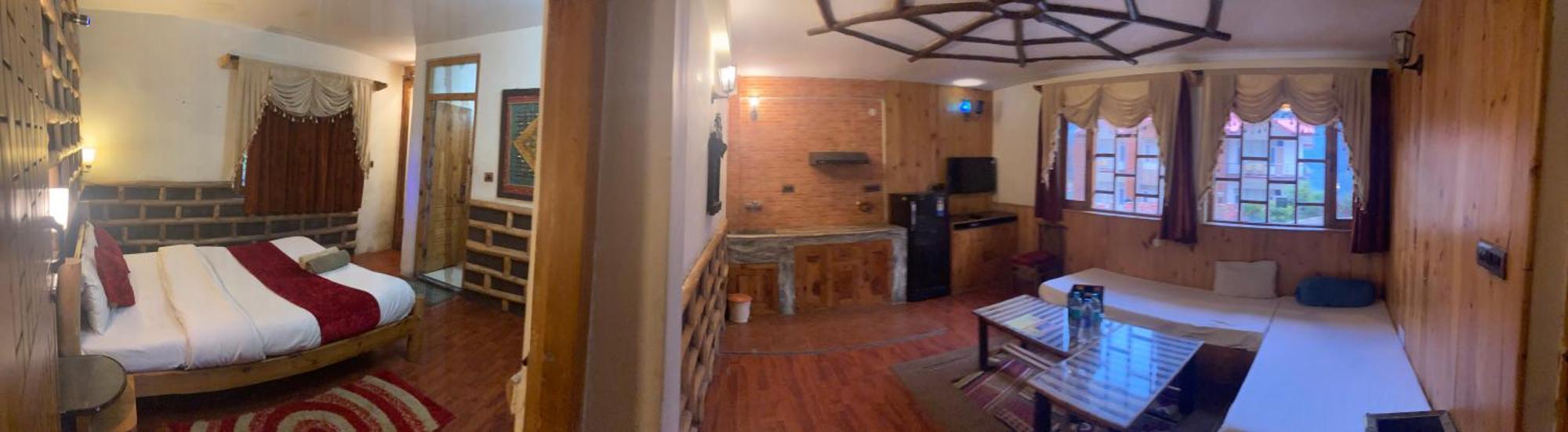 The Manu Emerald # Farmhouse # Top Selling Cottage In Manali # Peaceful Heritage Cozy Stay # Lawn With Bonfire # Most Awarded ภายนอก รูปภาพ