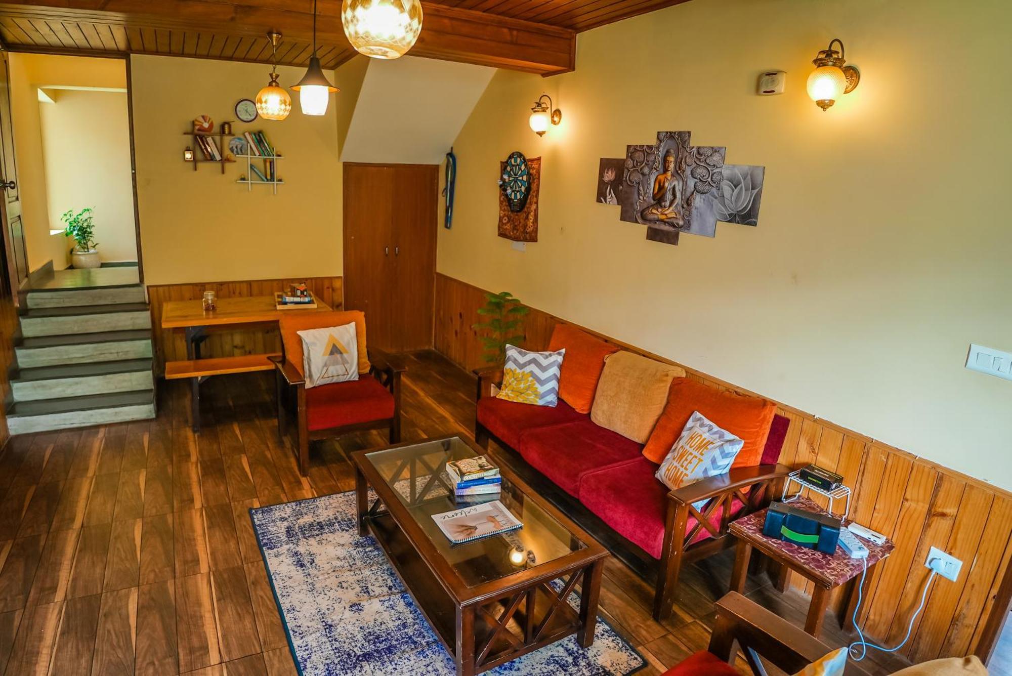 The Manu Emerald # Farmhouse # Top Selling Cottage In Manali # Peaceful Heritage Cozy Stay # Lawn With Bonfire # Most Awarded ภายนอก รูปภาพ